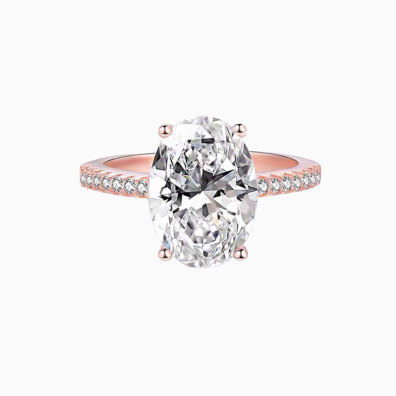 The Virtuoso | Pavé Grand Oval Ring