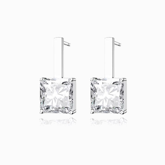 The Cynthia | Princess Bar Diamond Earrings